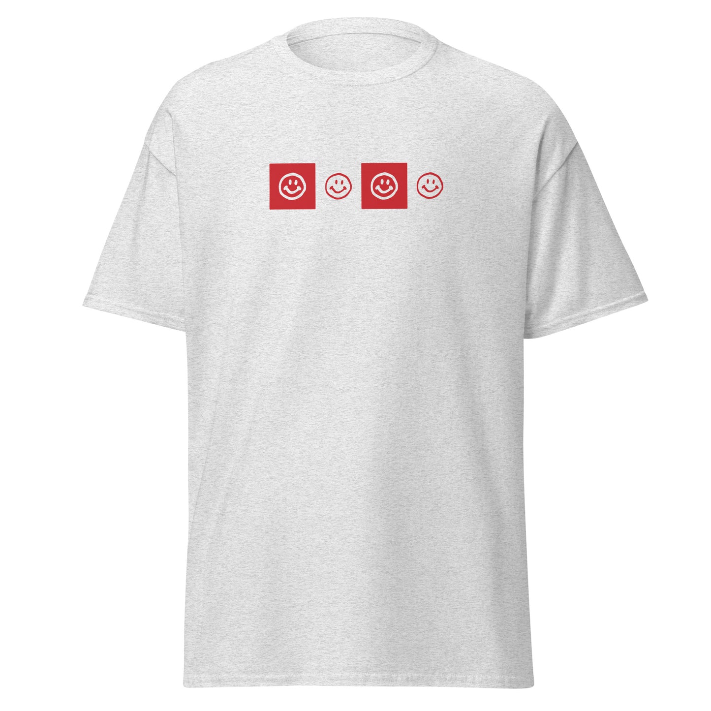 Smiley Checker Red Tee