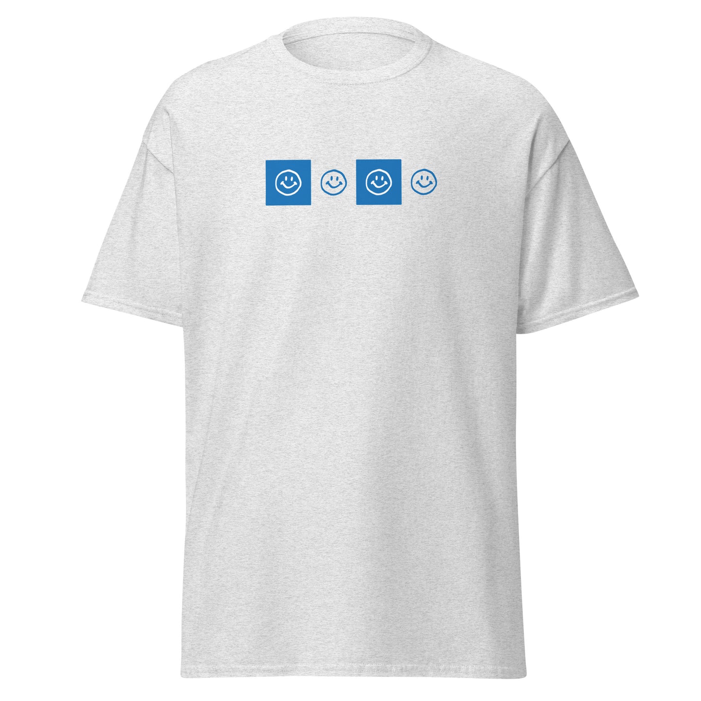 Smiley Checker Blue Tee