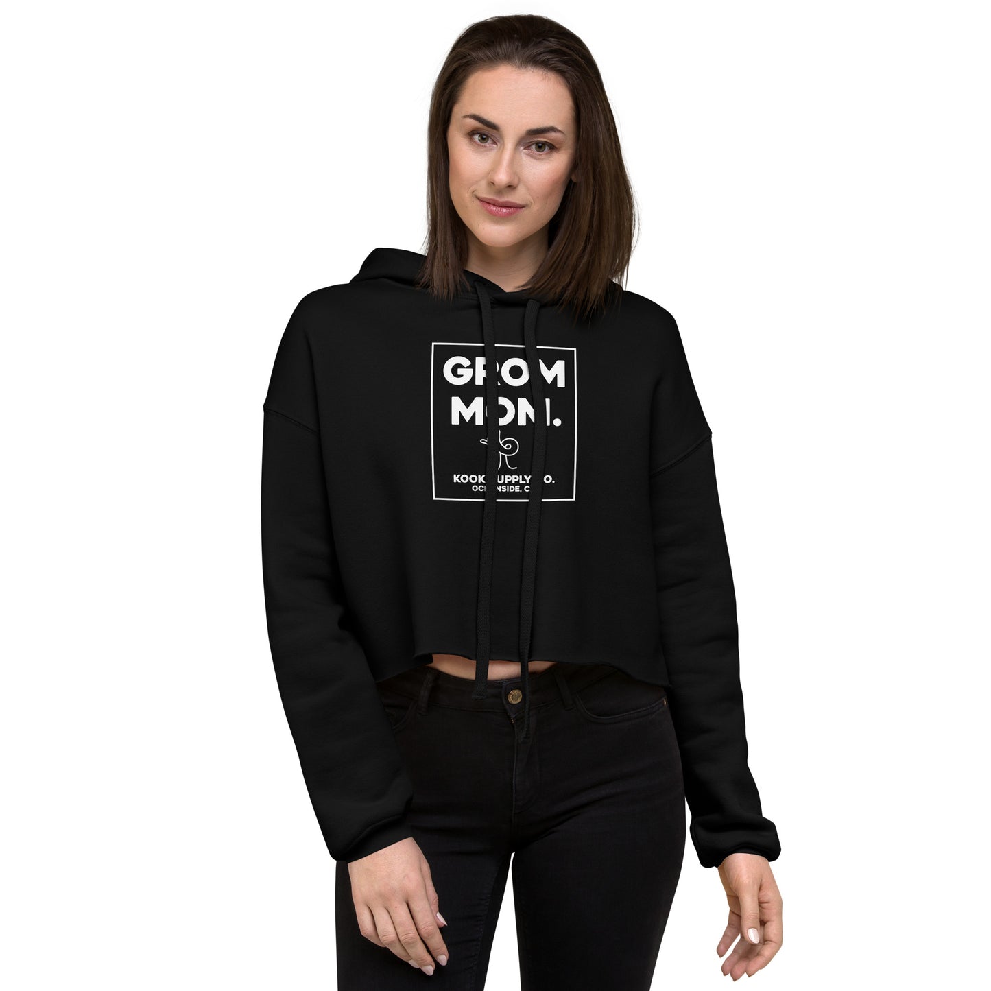 Grom Mom Crop Hoodie