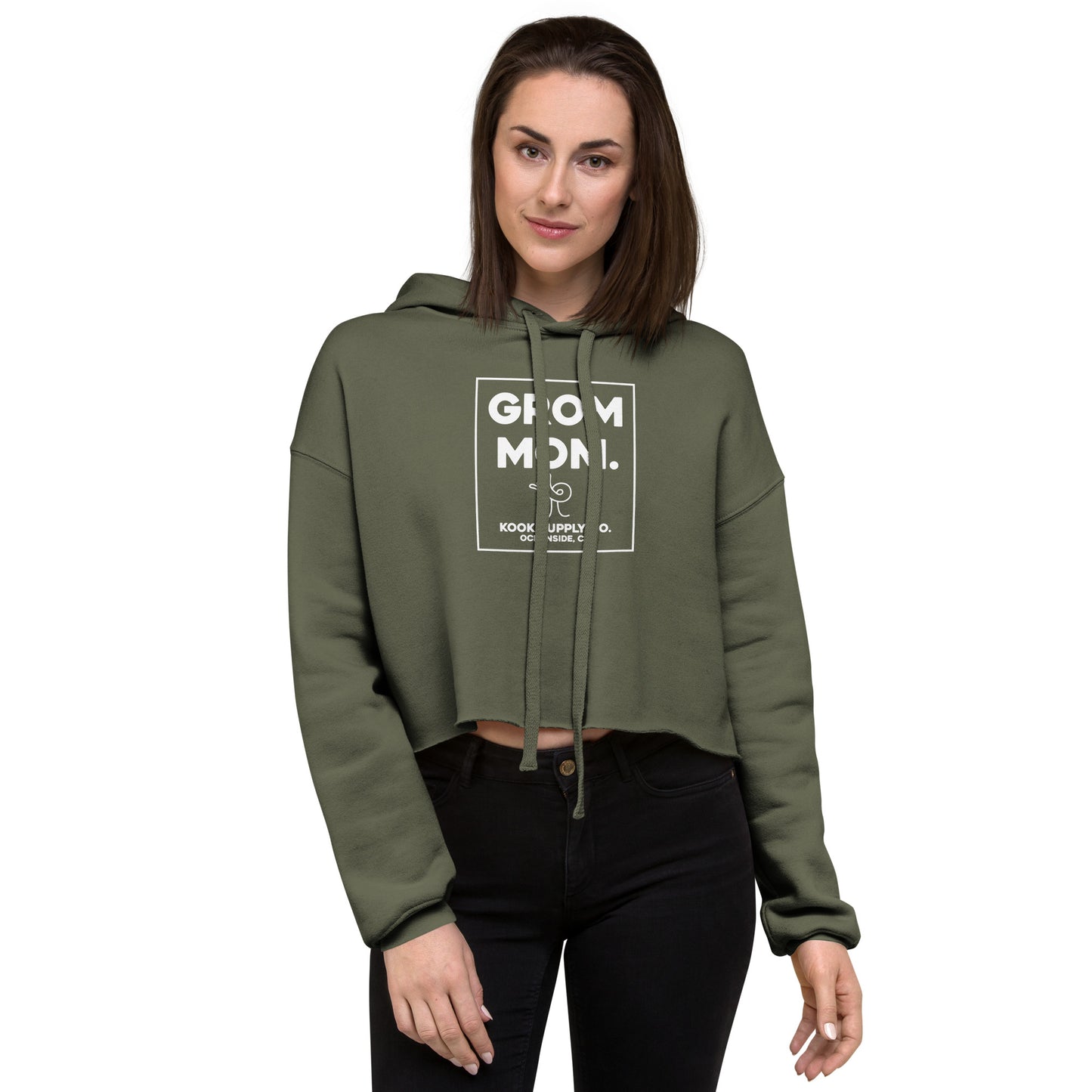 Grom Mom Crop Hoodie