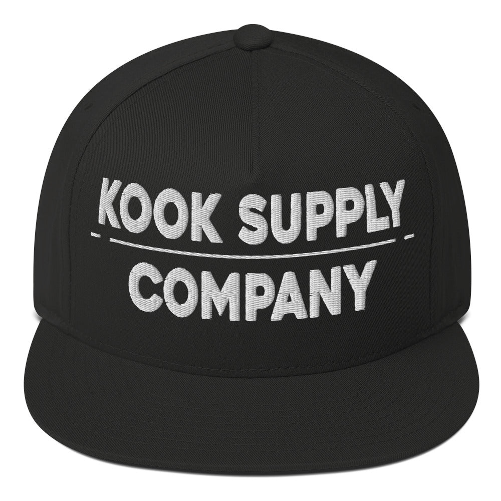 KOOK Bold Flat Bill Cap