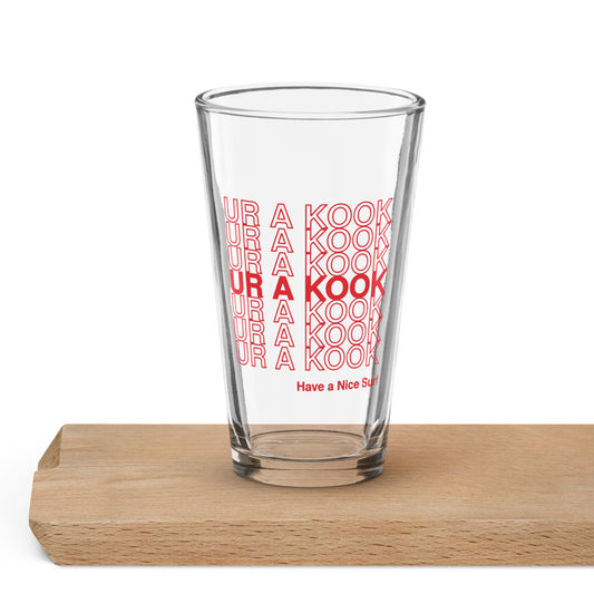 Chinese Takeout Beer Glass