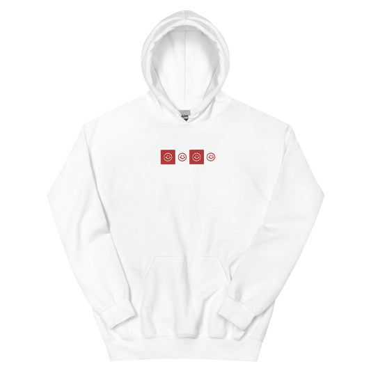 Check'd Smiley Hoodie - Embroidered